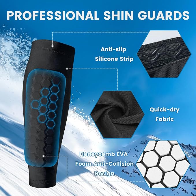 1 Pair of Soccer Shin Guards S - огляд і ціна Compression Calf Sleeve