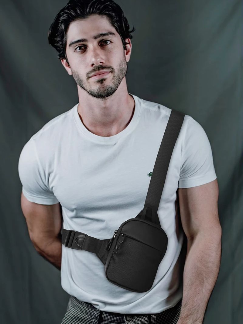 Casual Men Shoulder Chest Bag  - огляд і ціна Running Gear For