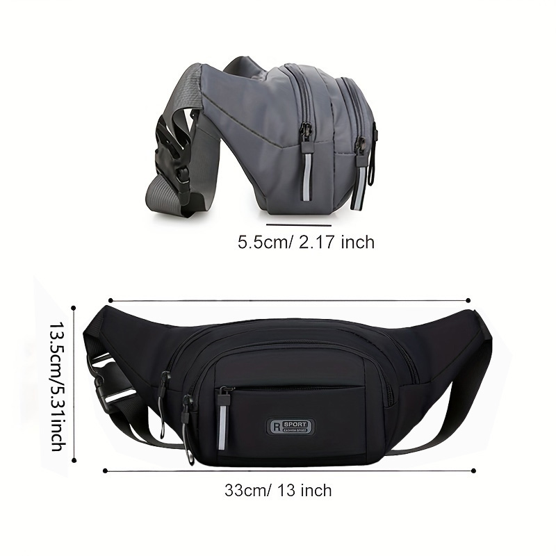 Men Waterproof Waist Bag Multi - огляд і ціна Running Gear For