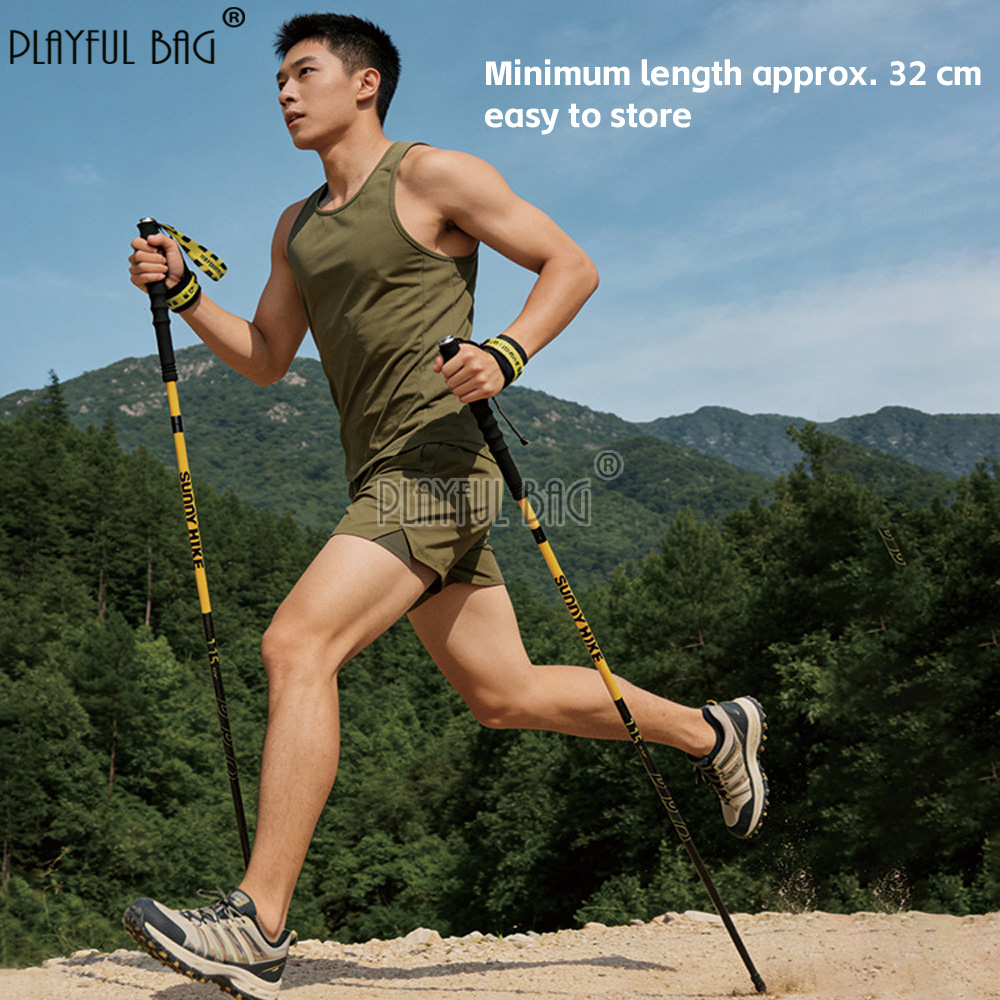 Carbon Fiber Trekking Poles 4- - огляд і ціна Running Gear Trail