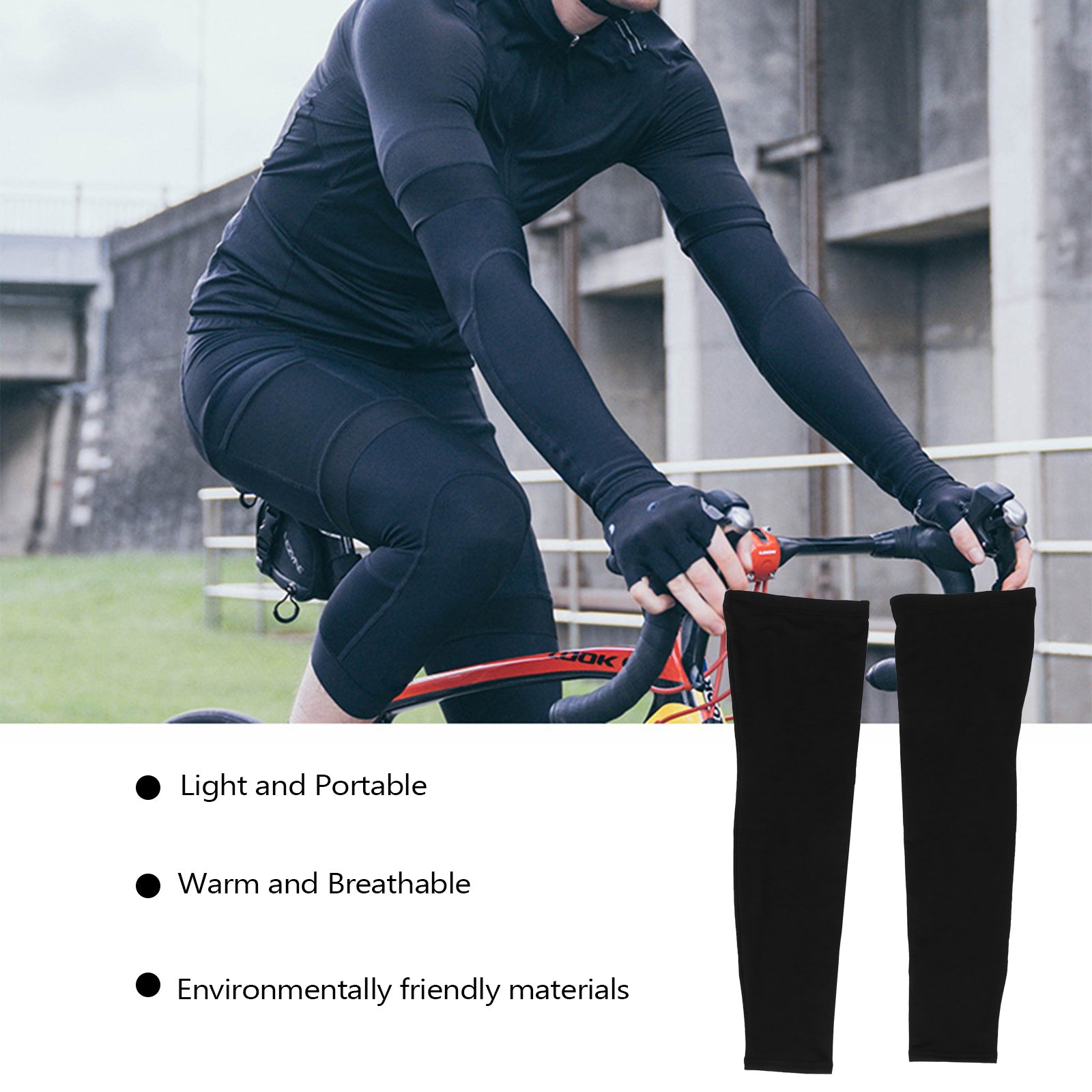 Cycling Leg Warmers Thermal Fl - огляд і ціна Compression Calf Sleeve