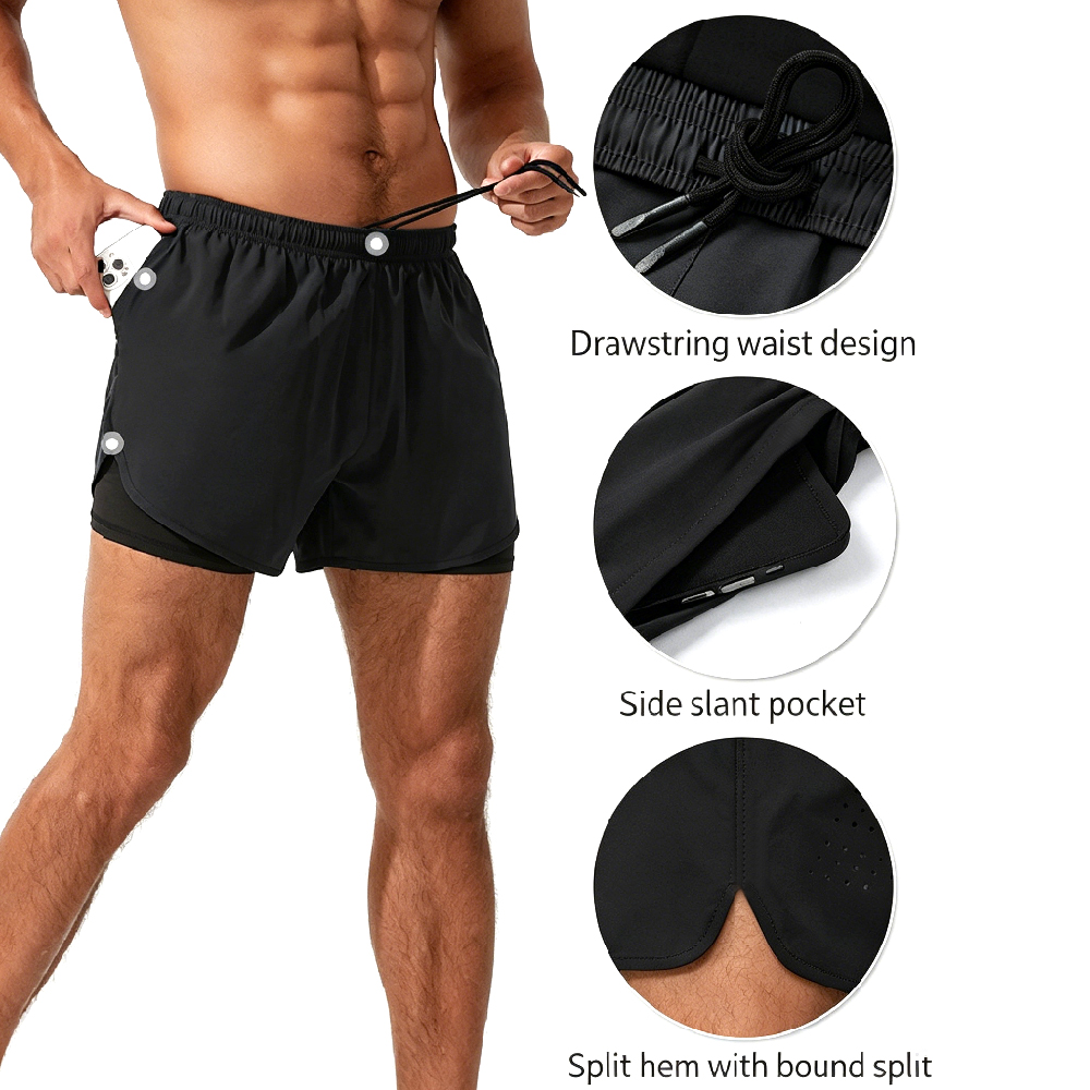 High-Waist 2-in-1 Running Shor - огляд і ціна High And Running Gear