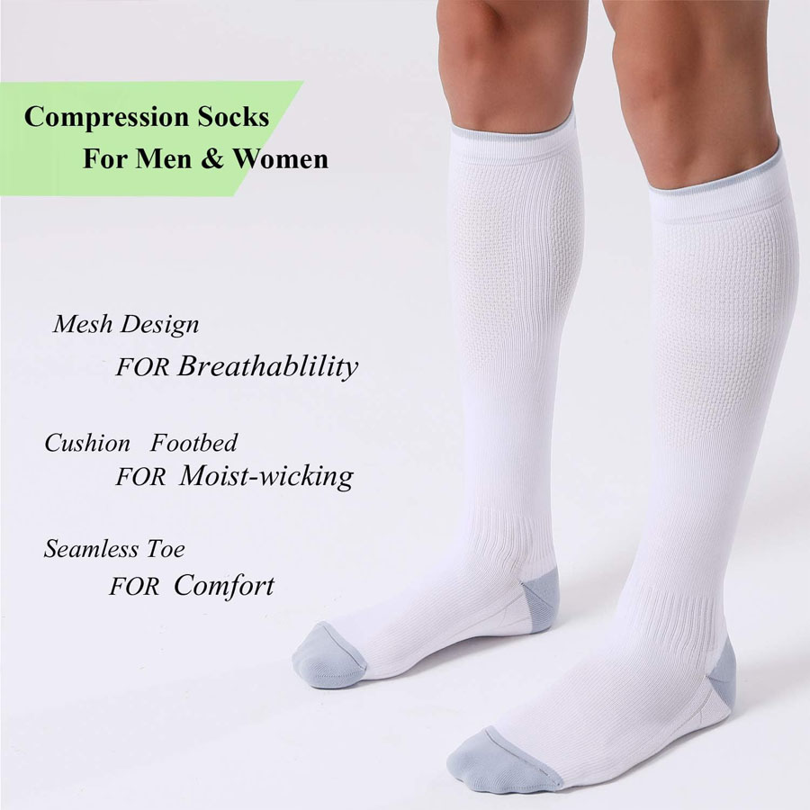 3/1 Pairs 20-30mmHg Compressio - огляд і ціна Compression Calf Sleeve