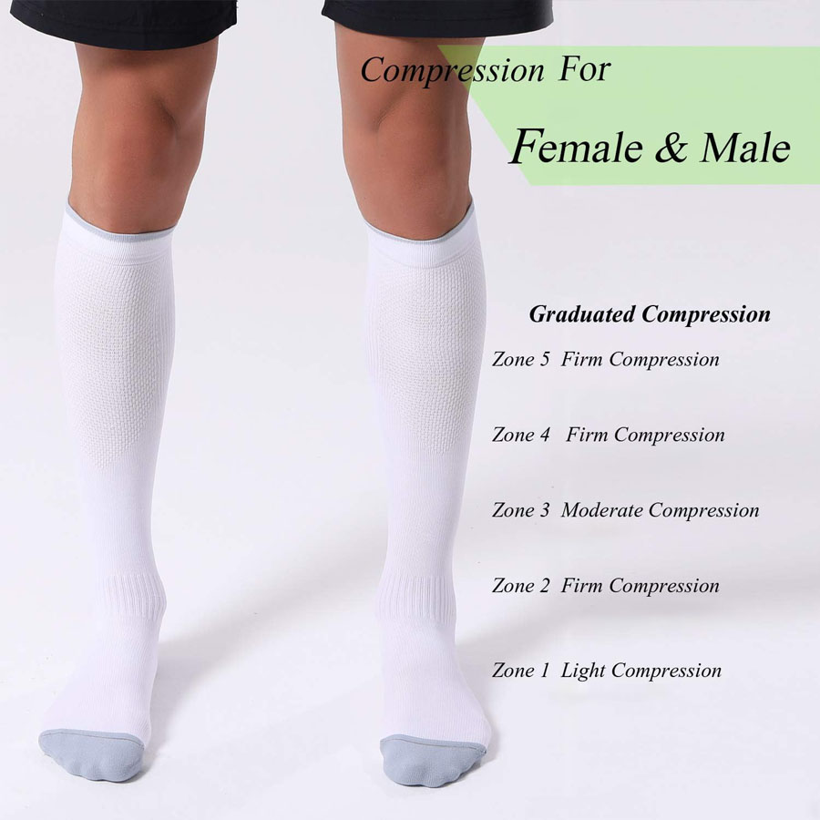 3/1 Pairs 20-30mmHg Compressio - огляд і ціна Compression Calf Sleeve