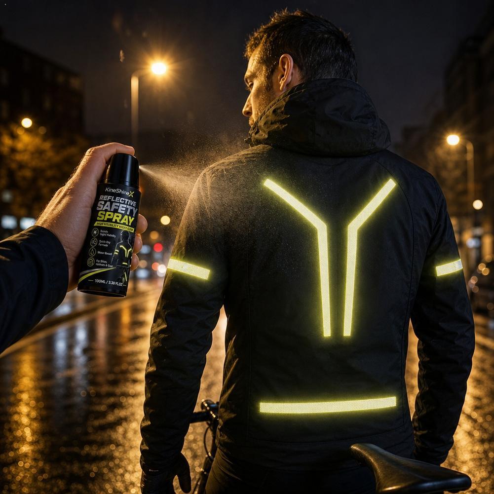 Night Reflective Safety Spray  - огляд і ціна Running Gear Night