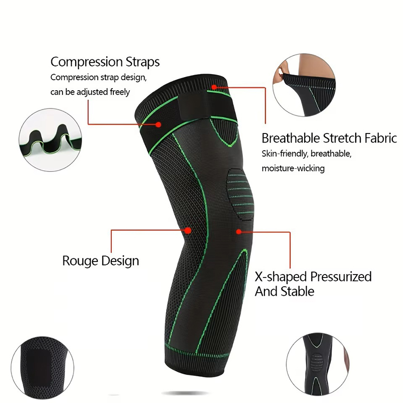 2Pcs Compression Knee Pads Sup - огляд і ціна Compression Calf Sleeve