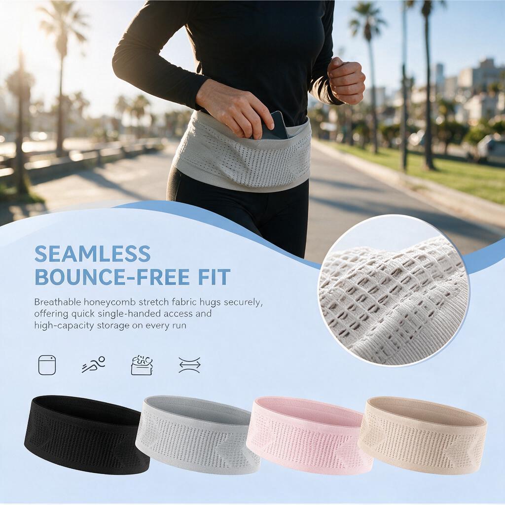 Seamless Invisible Running Wai - огляд і ціна Running Gear Belt