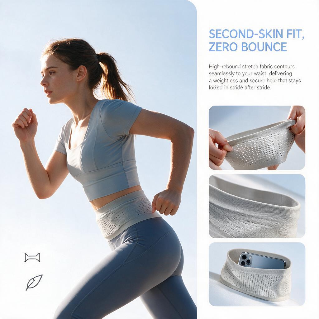 Seamless Invisible Running Wai - огляд і ціна Running Gear Belt
